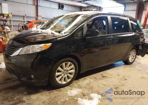 2012 Toyota Sienna Xle 7 Passenger из США, поврежденный, VIN 5TDDK3DC6CS046323